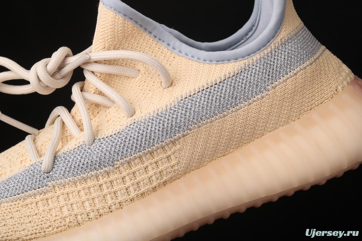 Adidas Yeezy Boost 350V2 Linen FY5158 Darth Coconut 350 second generation flax full star