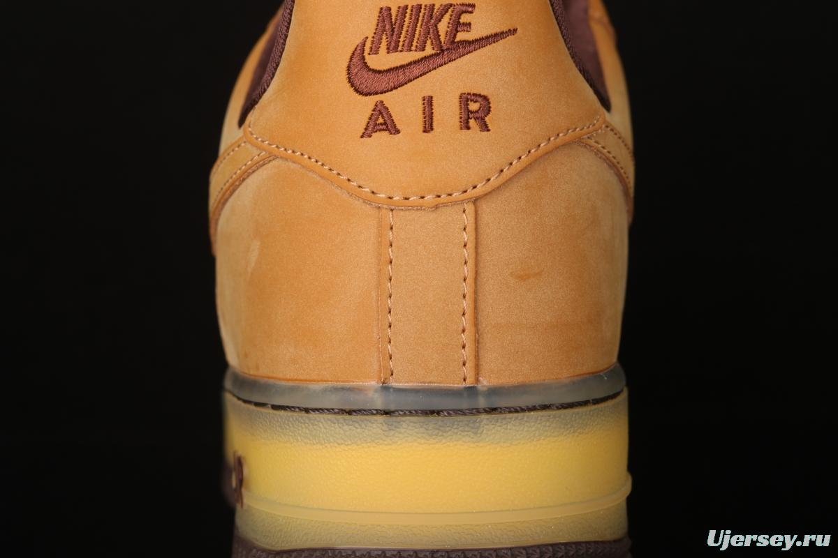 NIKE Air Force 1 Low Retro SP Wheat Mocha Mocha wheat low-top casual board shoes DC7504-700