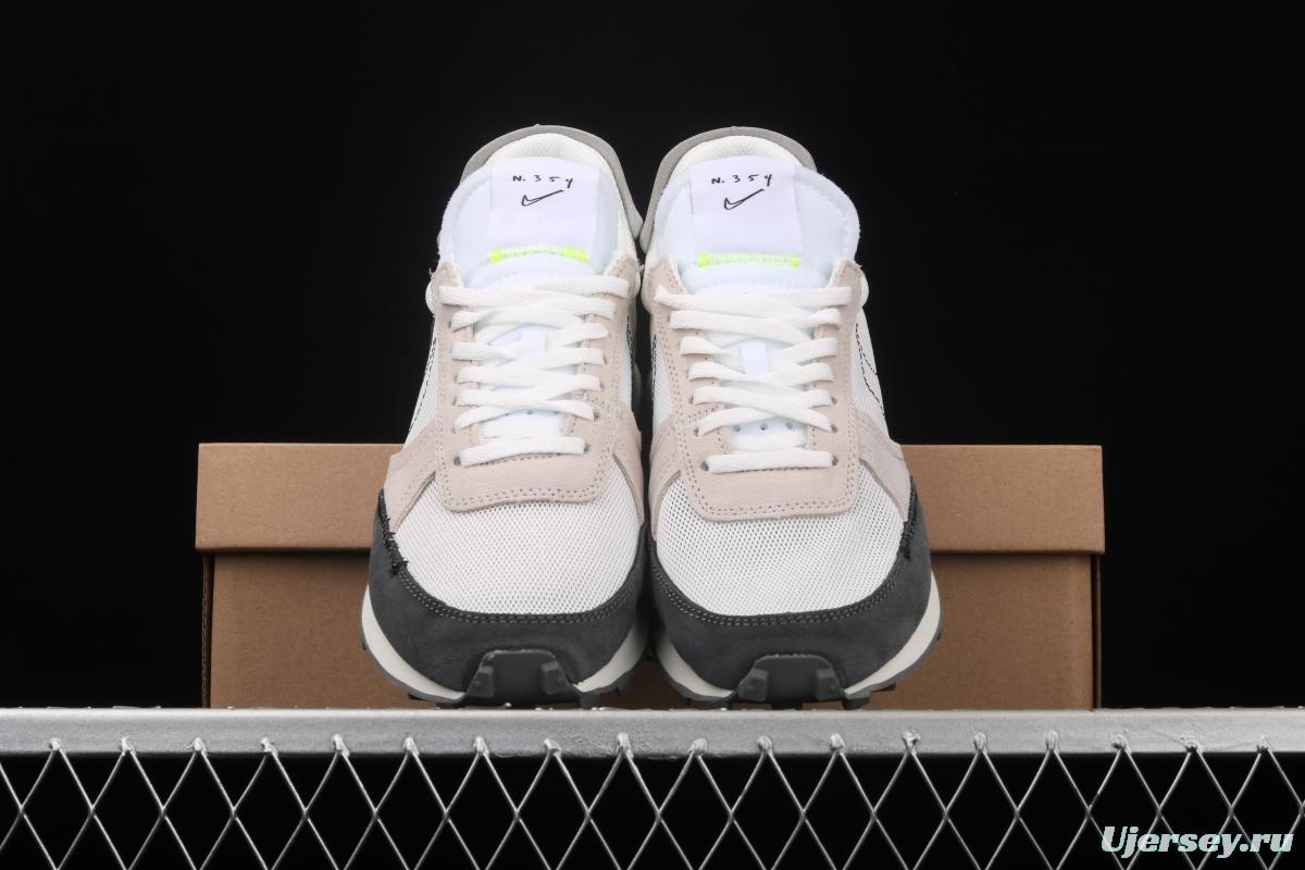 NIKE Daybreak Type N.354 deconstructs waffle casual running shoes CJ1156-100