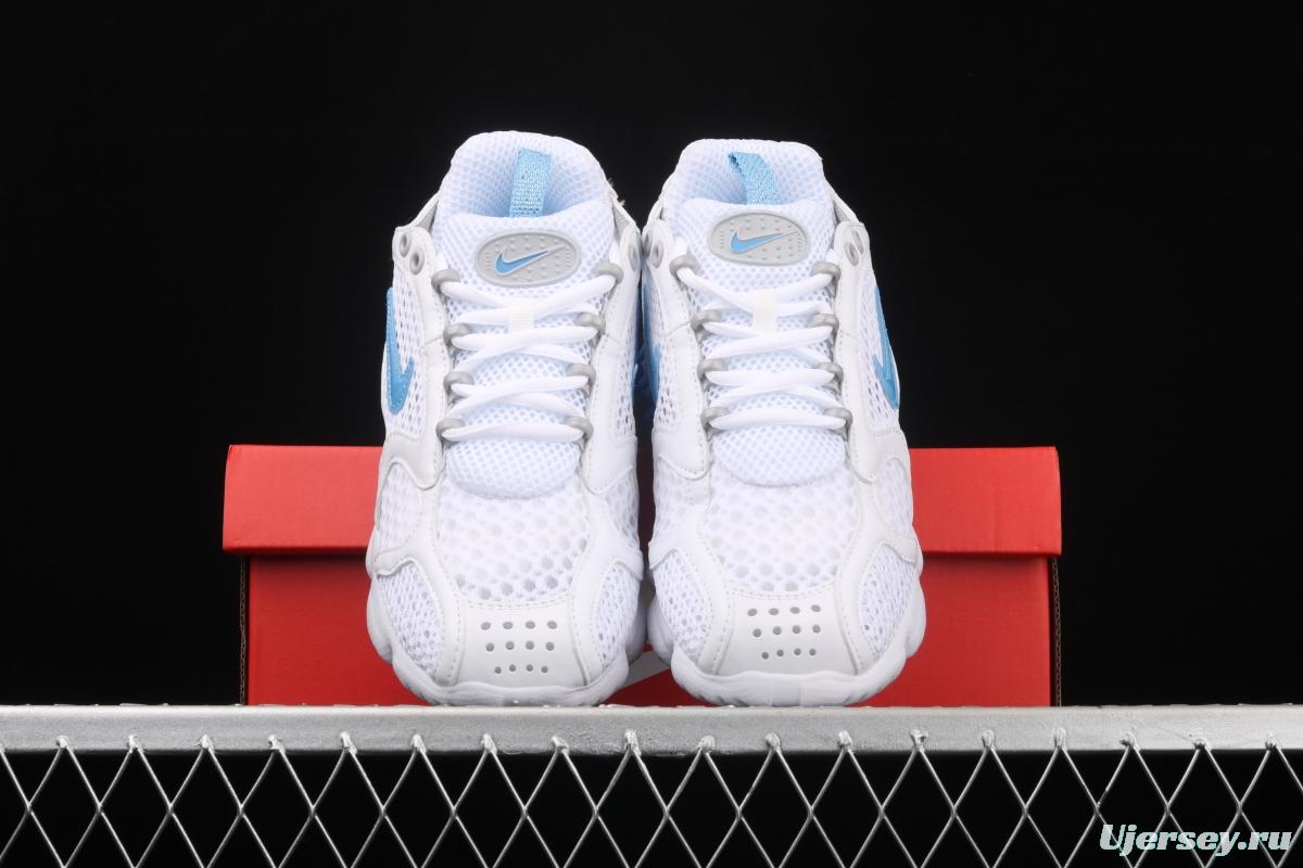 Stussy x NIKE Air Zoom Spiridon Caged 2 Spiri prison East cage 2 generation retro casual running shoes CD3613-100