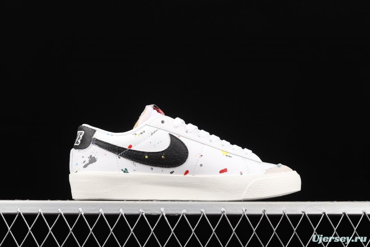 NIKE Blazer Low'77 Vintage White/Light Blue/Grey Classic Trail Blazers low-end leisure sports board shoes DJ1517-100