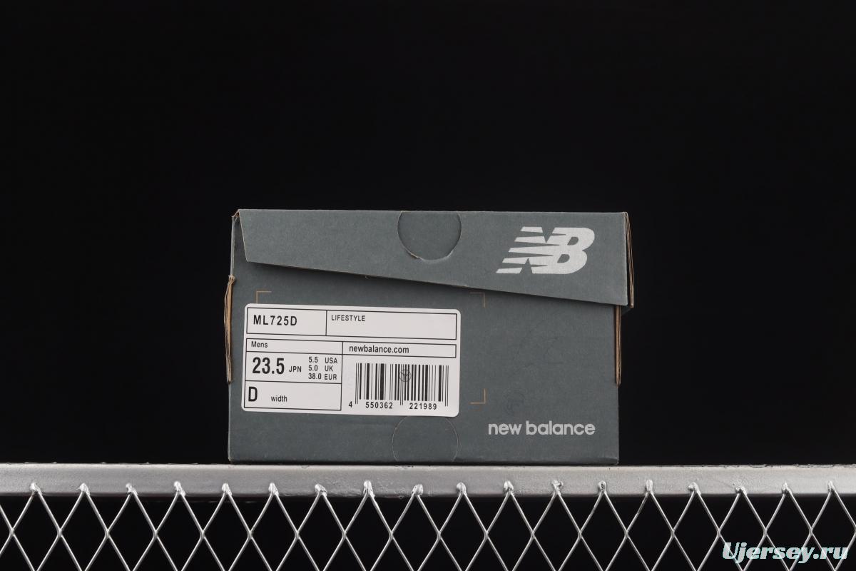 New Balance ML725 series retro single breathable retro daddy sports leisure running shoes ML725D
