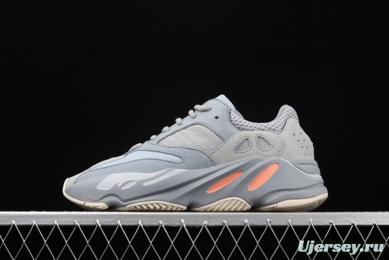 Adidas Yeezy Boost 700 Inertia EG7597 Kanye Coconut 700 Grey Orchid running shoes BASF Popcorn