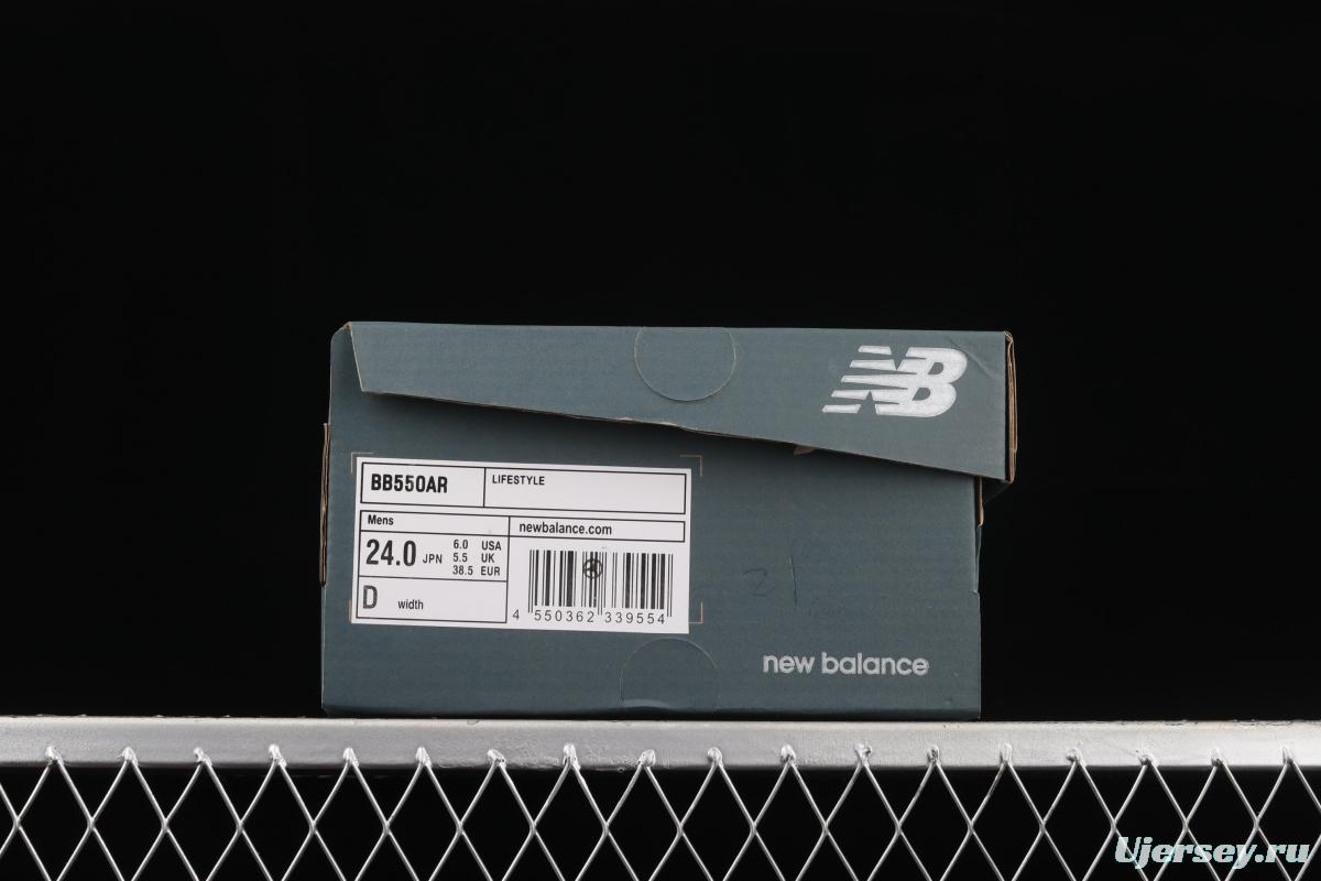 New Balance BB550 series new balanced leather neutral casual running shoes BB550AR