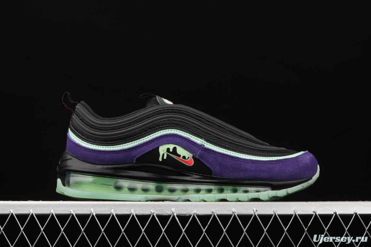 NIKE Air Max 97 Halloween theme bullet air cushion running shoes DC1500-001