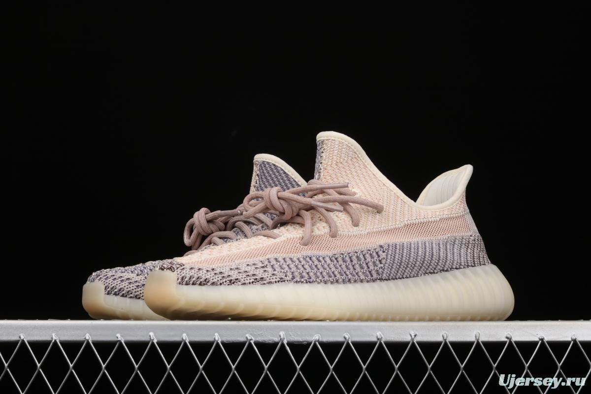 Adidas Yeezy 350 Boost V2 Ash Pear GY7658 Darth Coconut 350 second Generation hollowed-out Grey Pearl Color BASF Boost original