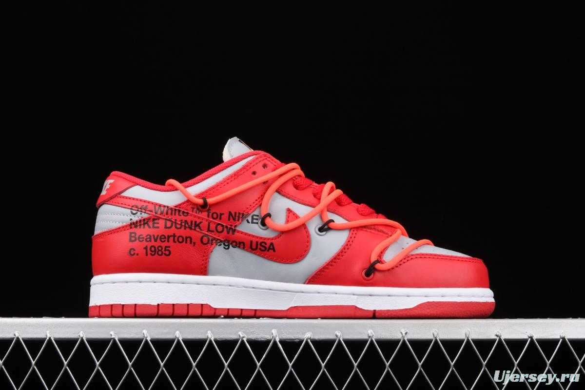 OFF-White x Futura x DUNK OW joint name board shoes CT0856-600