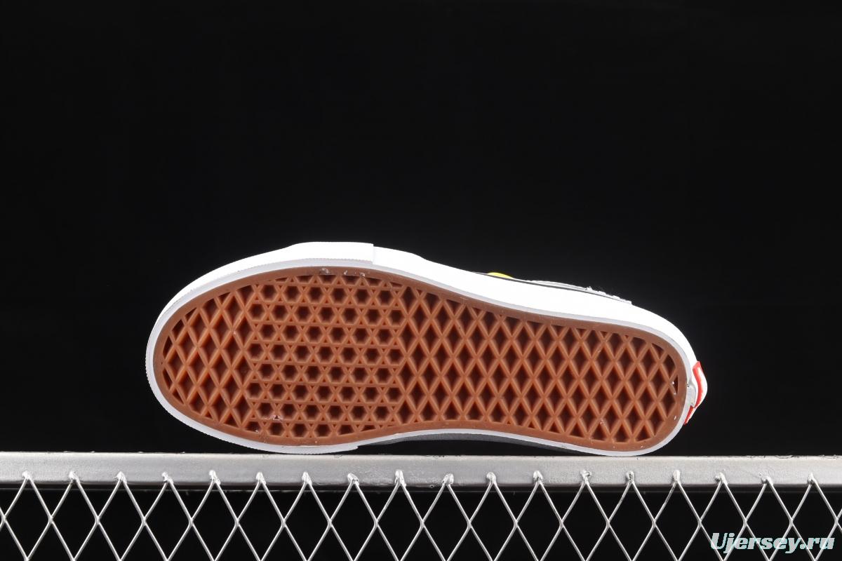 Vans SK8-Mid Pro side checkerboard small mark middle side professional skateboard shoes VN0A3WM32PD