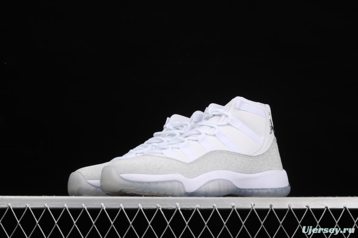 Air Jordan 11 Metallic Silver 11 Swarovski all over the sky AR0715-100
