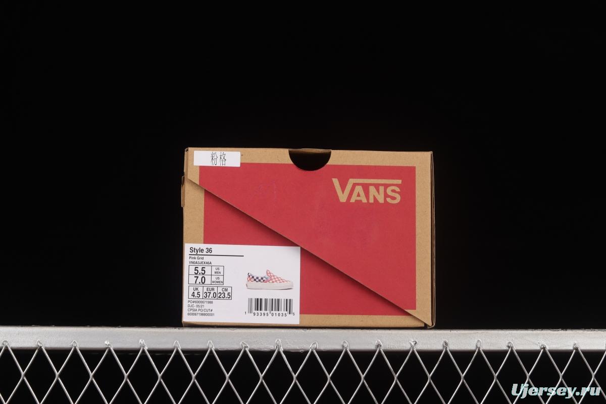 Vans Authentic black and white powder graffiti print low-top casual sneakers VN0A3JEX46A