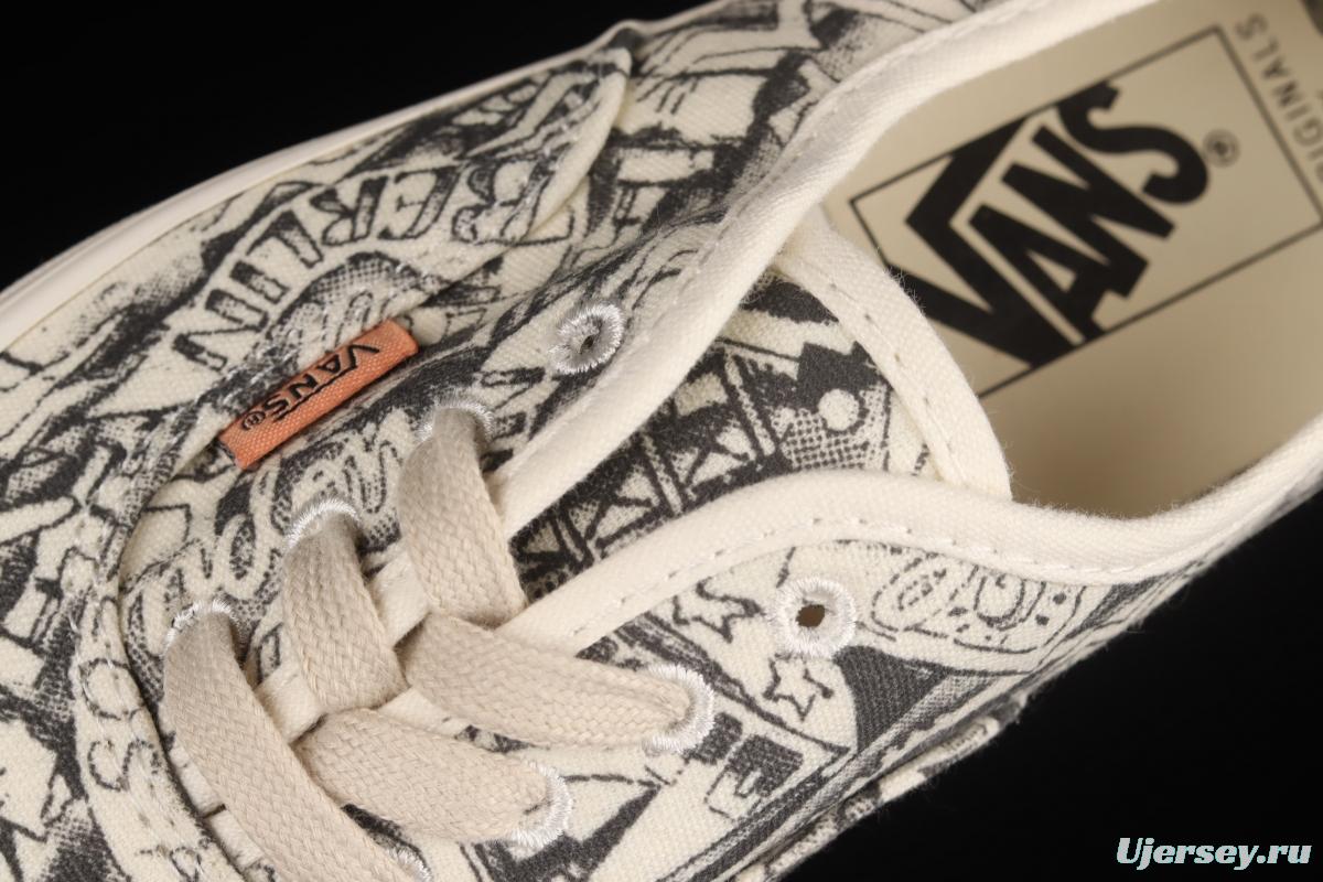 SNS x Vans Authentic joint low-top casual shoes VN0A4BV9676