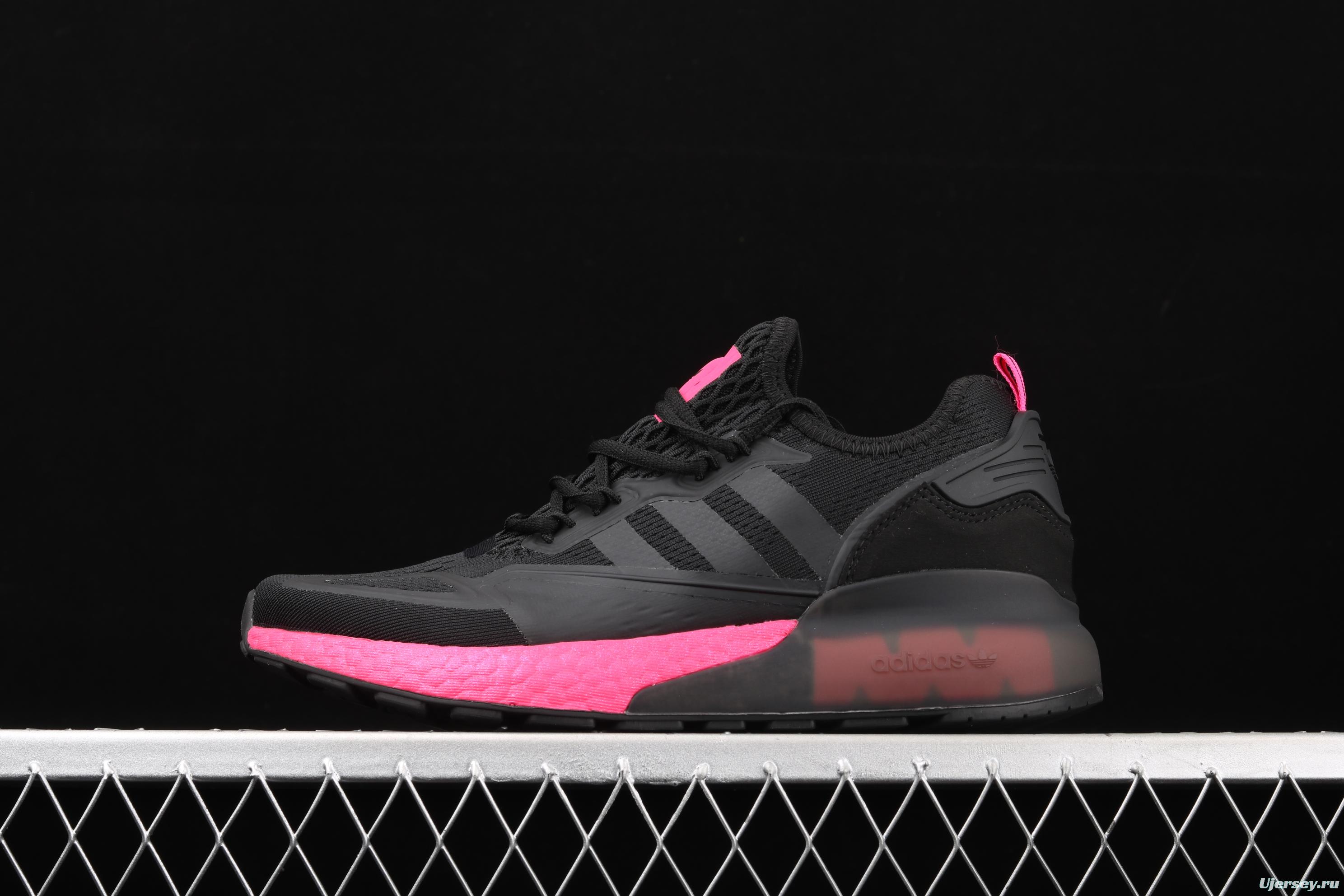 Adidasidas ZX 2K Boost FV8986 2020 summer new clover popcorn vintage running shoes