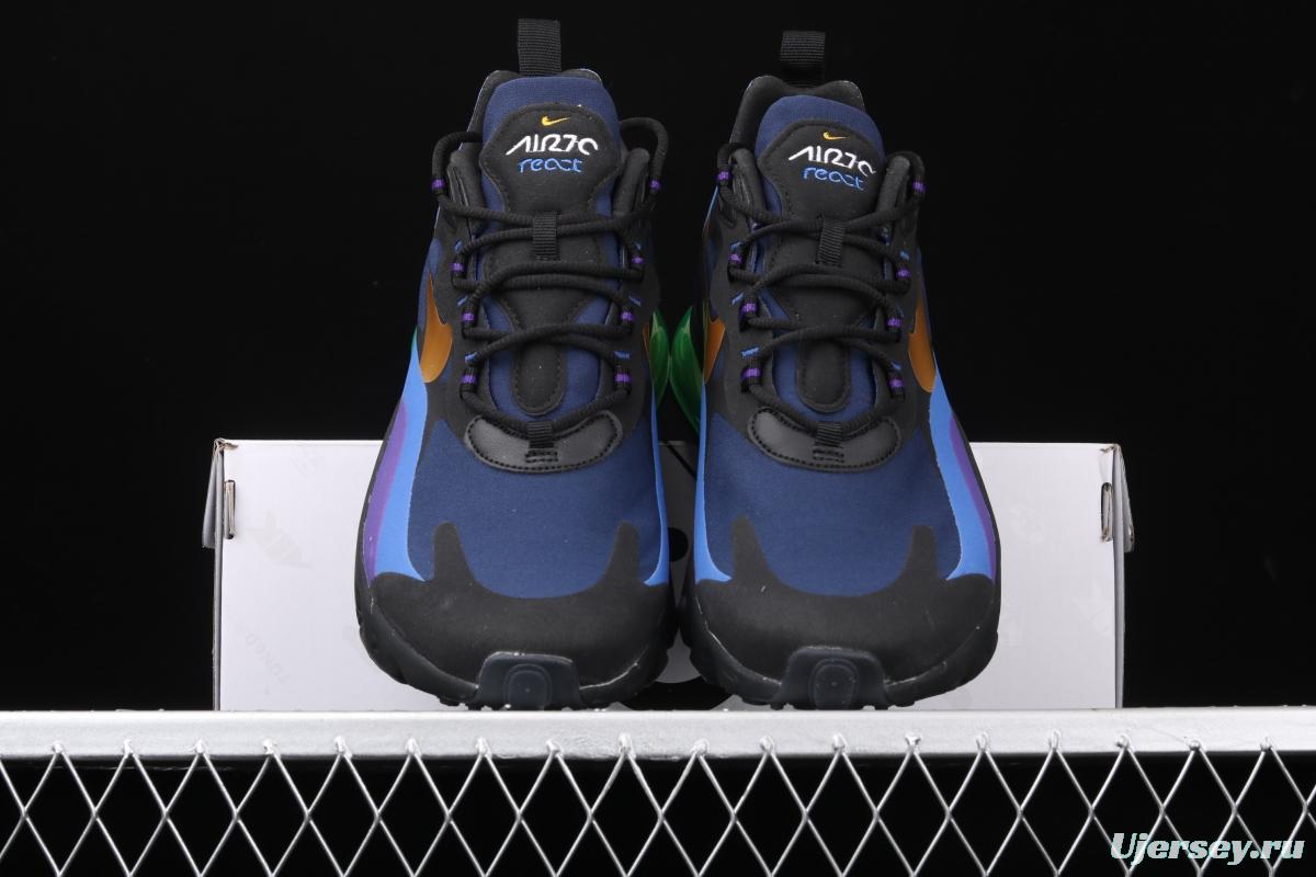 NIKE Air Max 270React new high-frequency mesh function half-palm air cushion cushioning running cloth shoes AO4971-005
