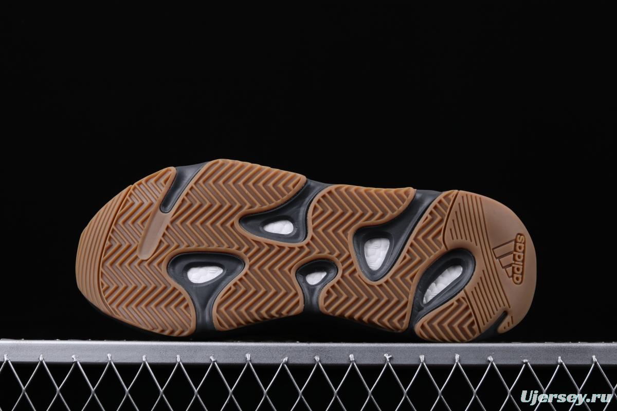 Adidas Yeezy Boost 700Inertia EG6860 Kanye coconut 700gray brown running shoes 3M reflection