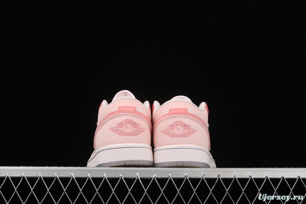 Air Jordan 1 Low two-dimensional Valentine's Day low-end retro culture basketball shoes DM5443-666