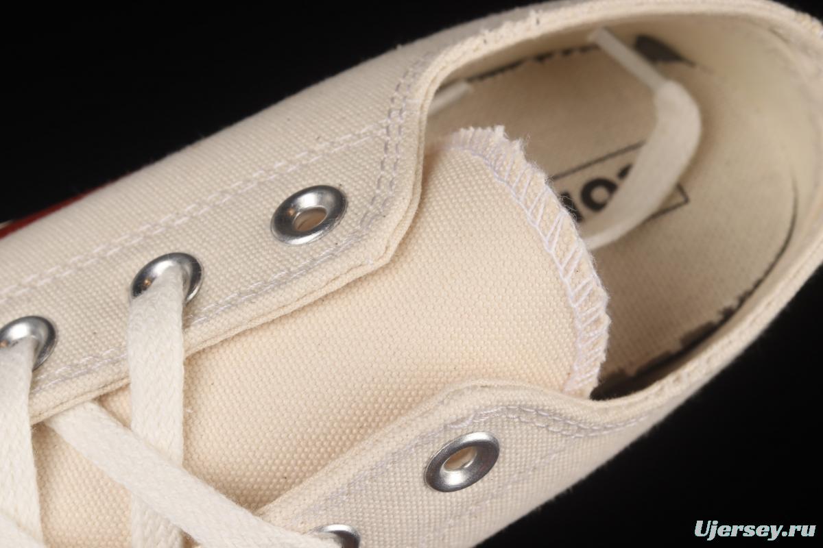 Converse 1970's evergreen low-top vulcanized casual board shoes 162062C