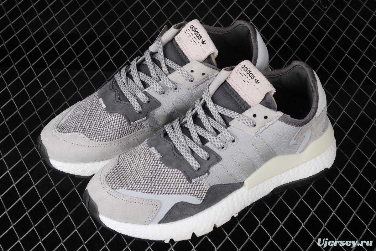 Adidas Nite Jogger 2019 Boost G263153M reflective vintage running shoes