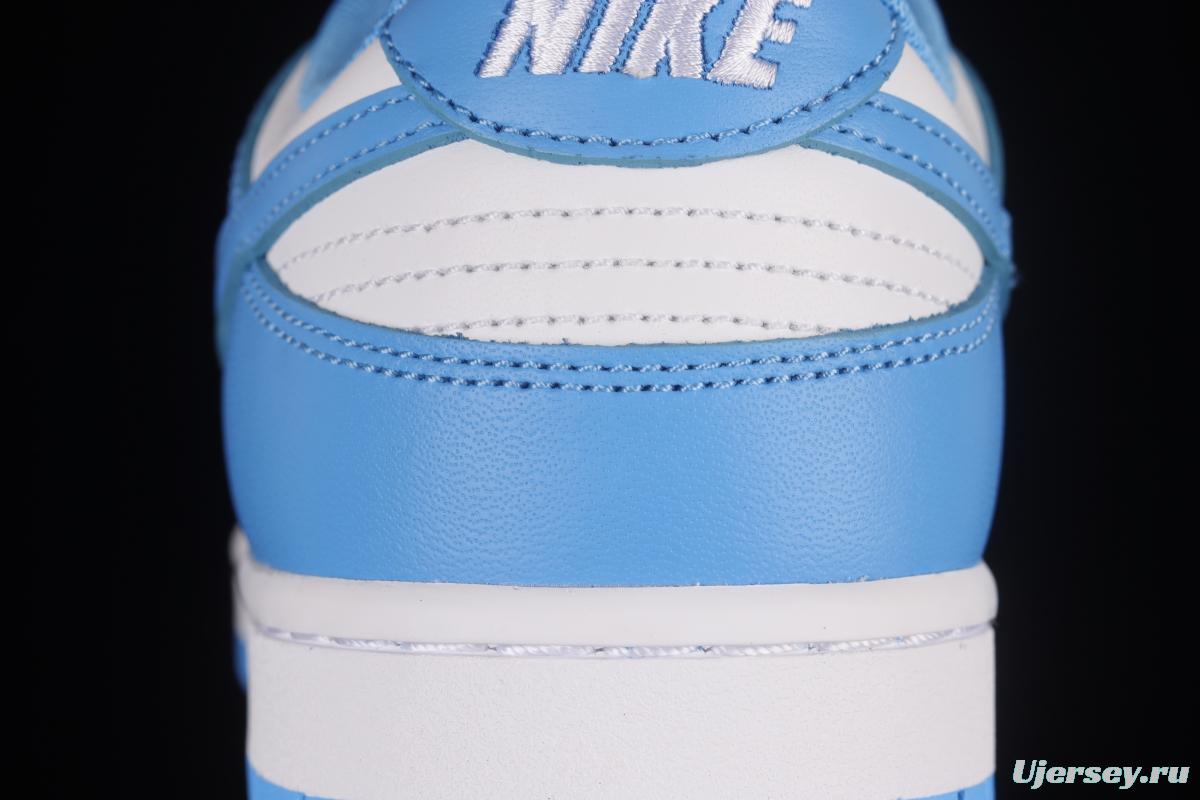 NIKE DUNK Low University Blue white blue North Carolina white and blue dunk series low-top casual sports skateboard shoes DD1391-102