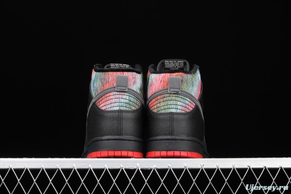 NIKE SB DUNK High Trd SB buckle rebound fashion casual board shoes 313171-028