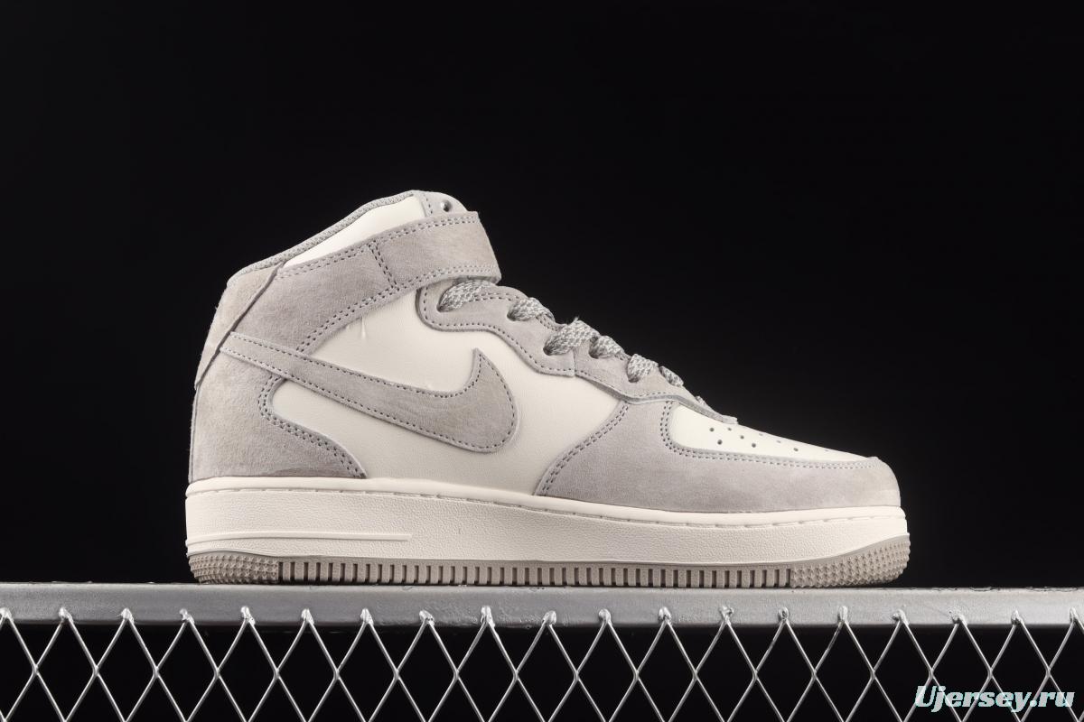 NIKE Air Force 1 Mid medium side casual board shoes CQ3866-015