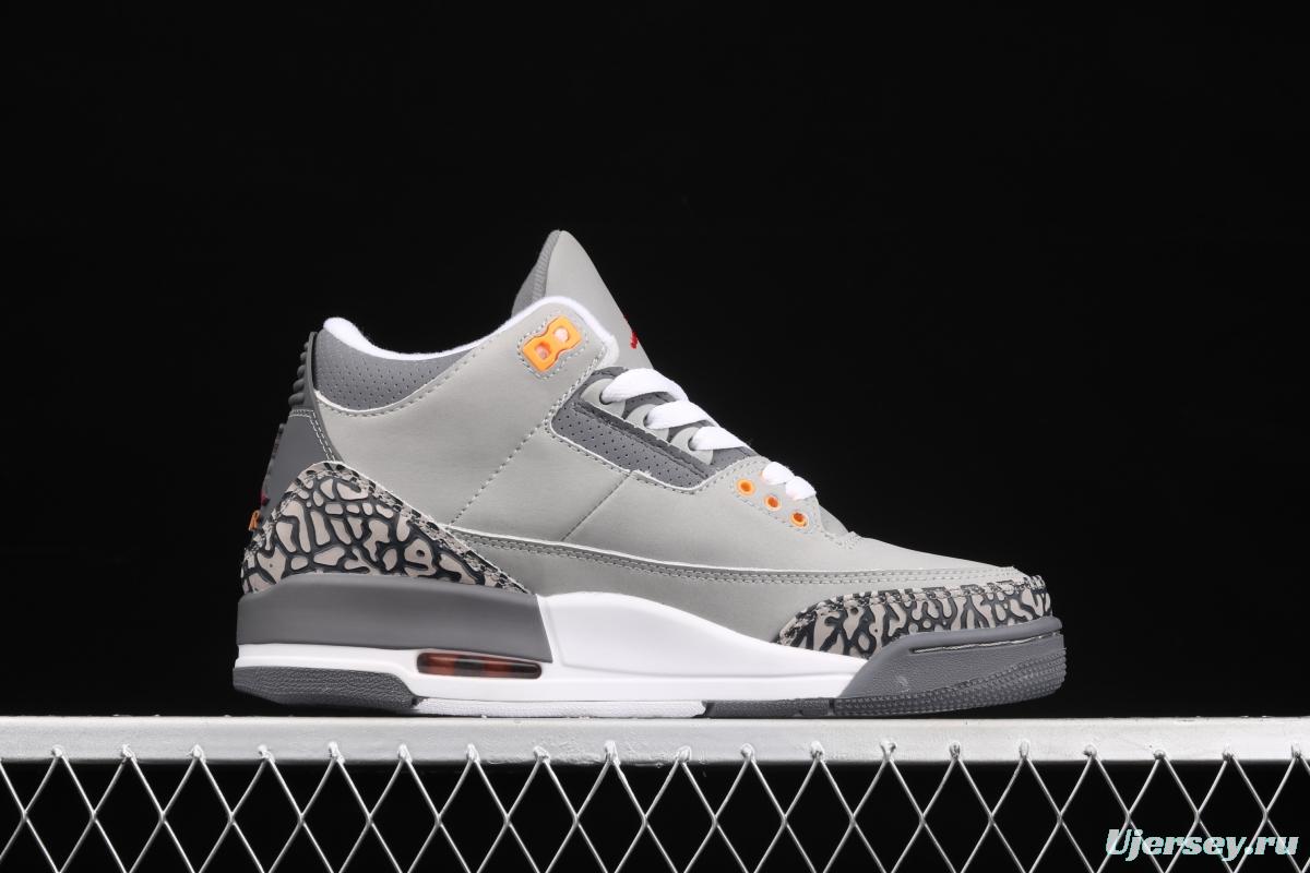 Air Jordan 3 Cool Grey AJ3 Joe 3 Wolf CT8532-012