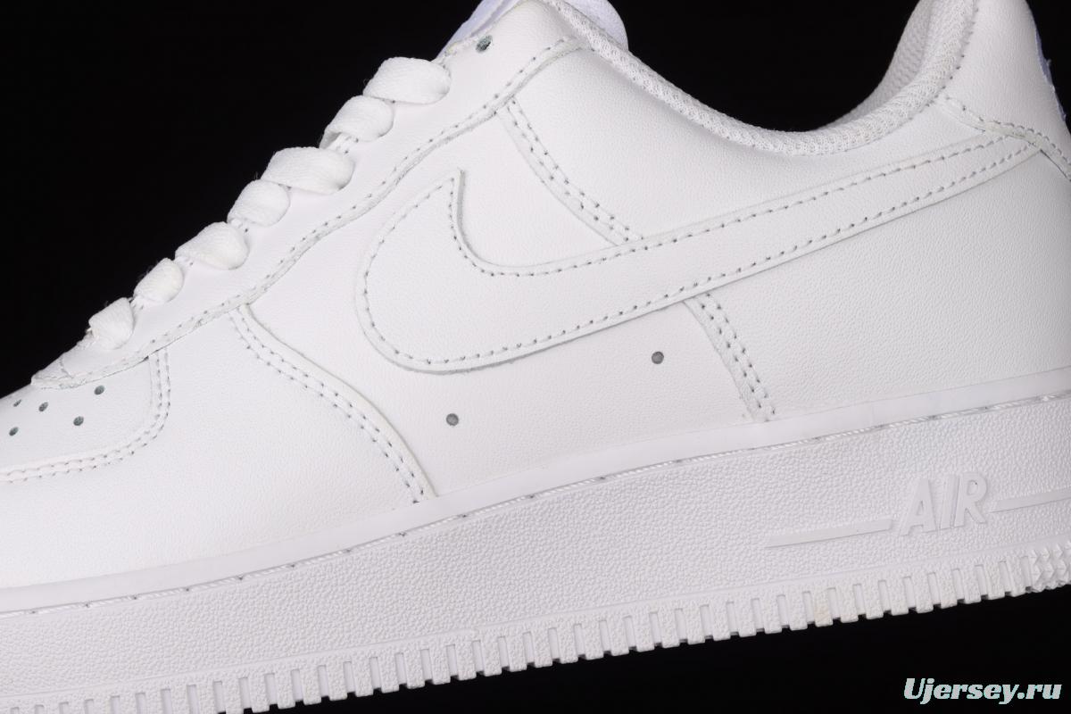 NIKE Air Force 1'07 Low classic all-white low-top leisure sports shoes 315122-111,