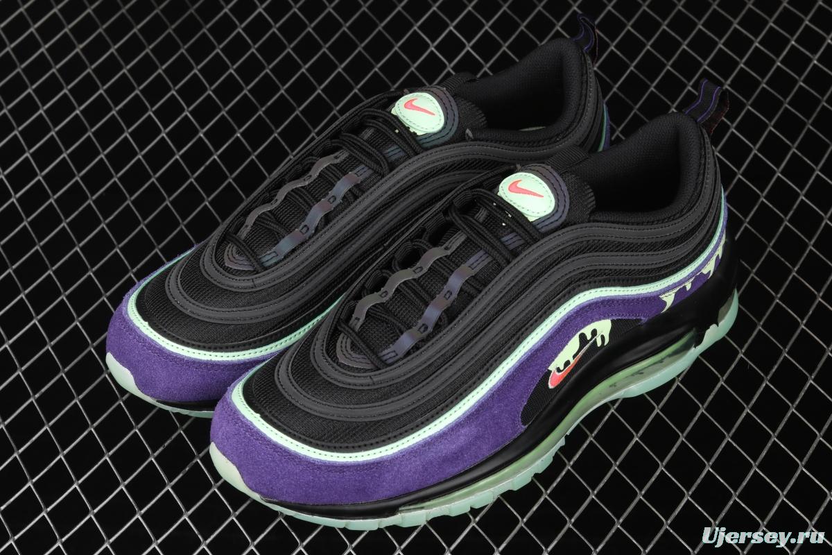 NIKE Air Max 97 Halloween theme bullet air cushion running shoes DC1500-001