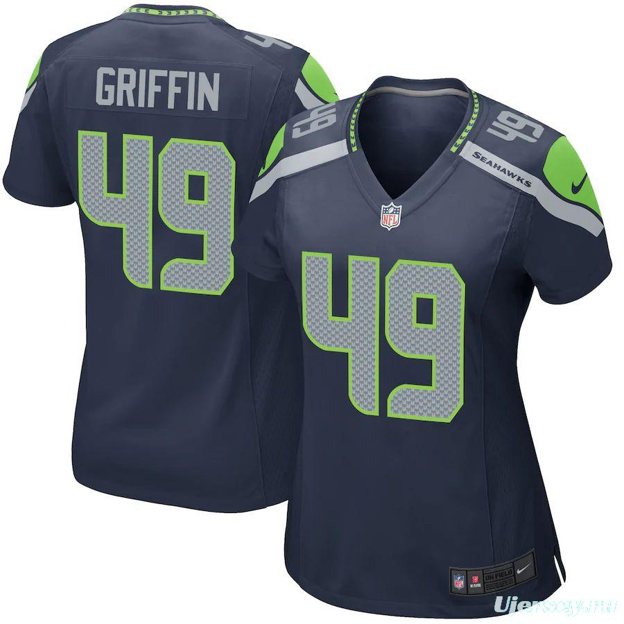 Women's Shaquem Griffin Navy Player Limited Team Jersey