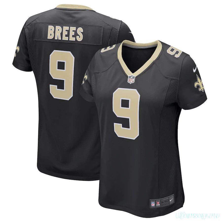 Women's Drew Brees Black Player Limited Team Jersey