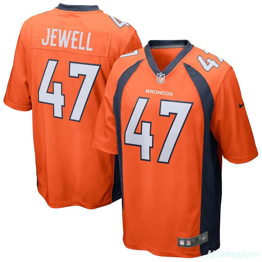 Men's Josey Jewell Orange Player Limited Team Jersey