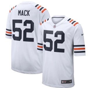 Men's Khalil Mack White 2019 Alternate Classic Player Limited Team Jersey