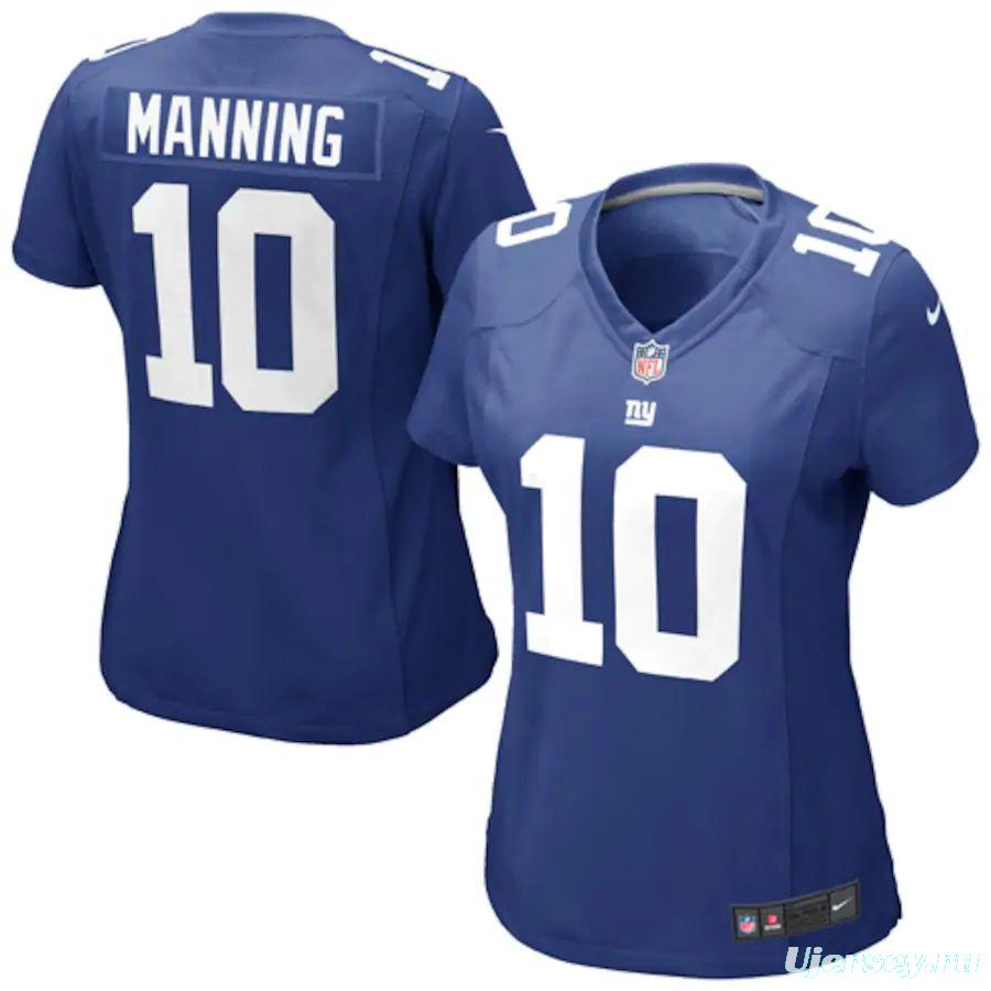 Women's Eli Manning Royal Blue Player Limited Team Jersey