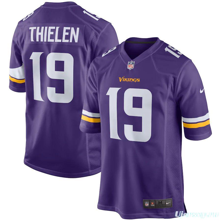 Men's Adam Thielen Purple Player Limited Team Jersey