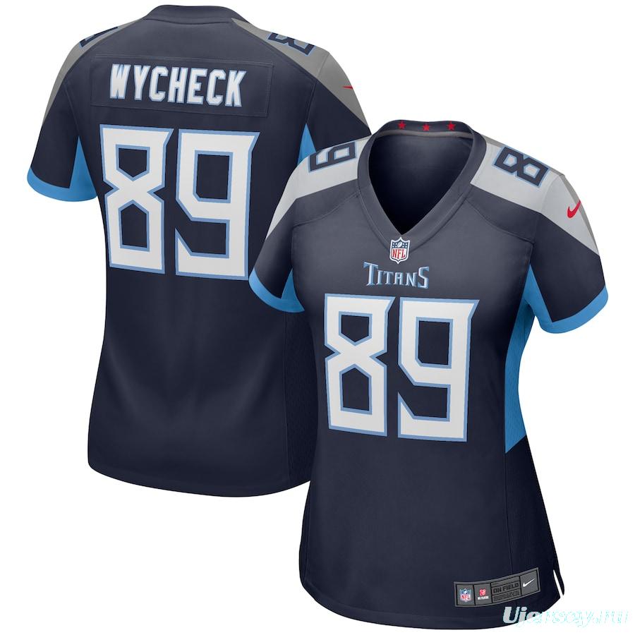 Women's Frank Wycheck Navy Retired Player Limited Team Jersey