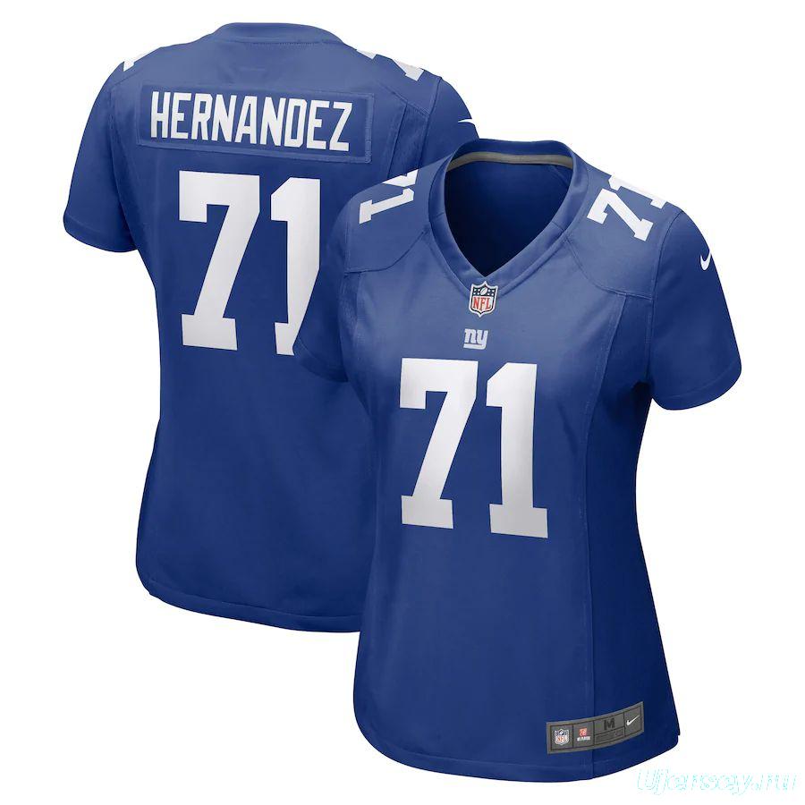 Women's Will Hernandez Royal Player Limited Team Jersey