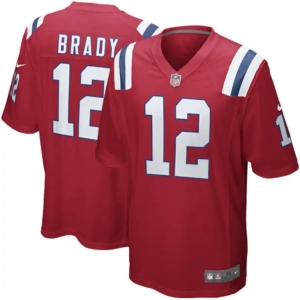 Youth Tom Brady Red Alternate Player Limited Team Jersey