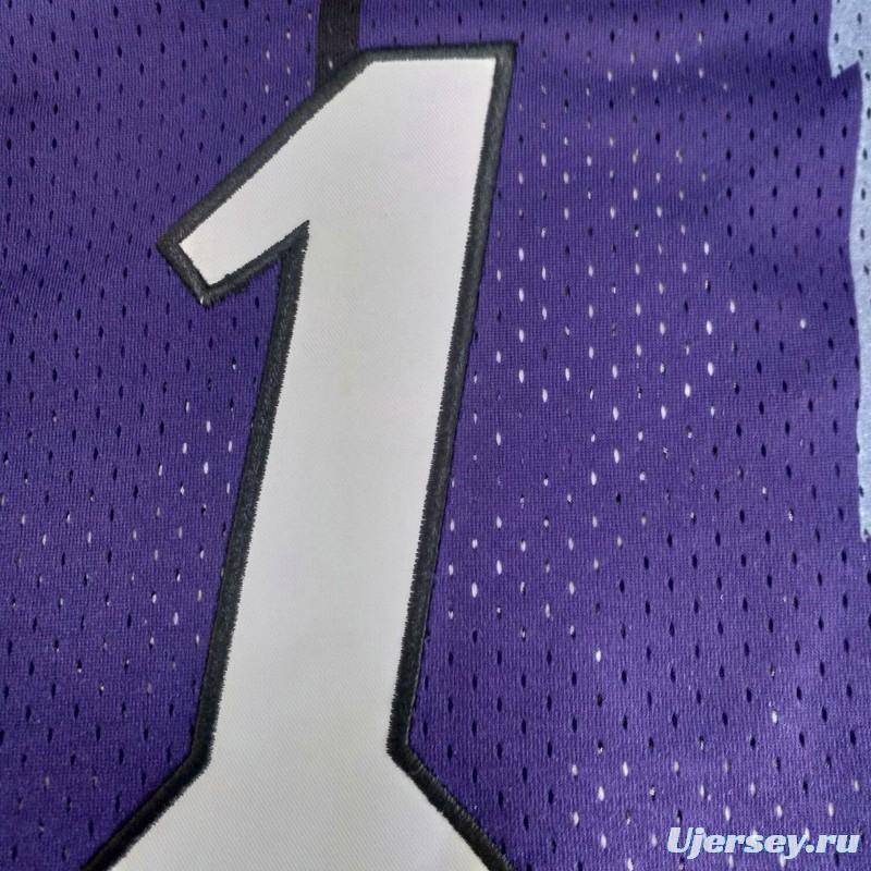 Men's Tracy McGrady Purple Retro Classic Team Jersey