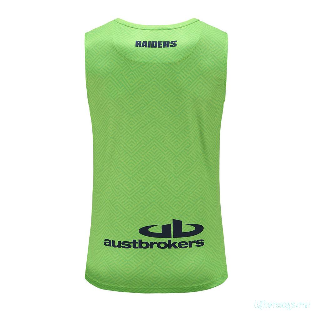 Canberra Raiders 2021 Men's Training Rugby Singlet