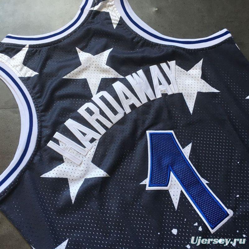 Men's Anfernee Hardaway Blue Retro Classic Team Jersey