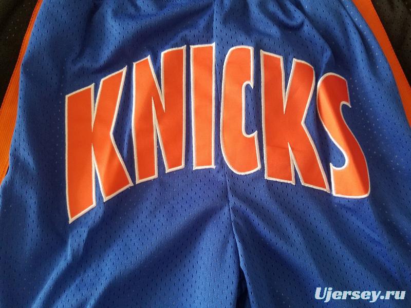 New York 1996-97 Throwback Classics Basketball Team Shorts