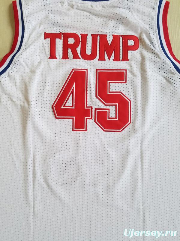 Donald Trump 45 USA Basketball Jersey