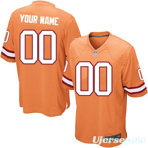 Youth Custom Orange Alternate Team Jersey