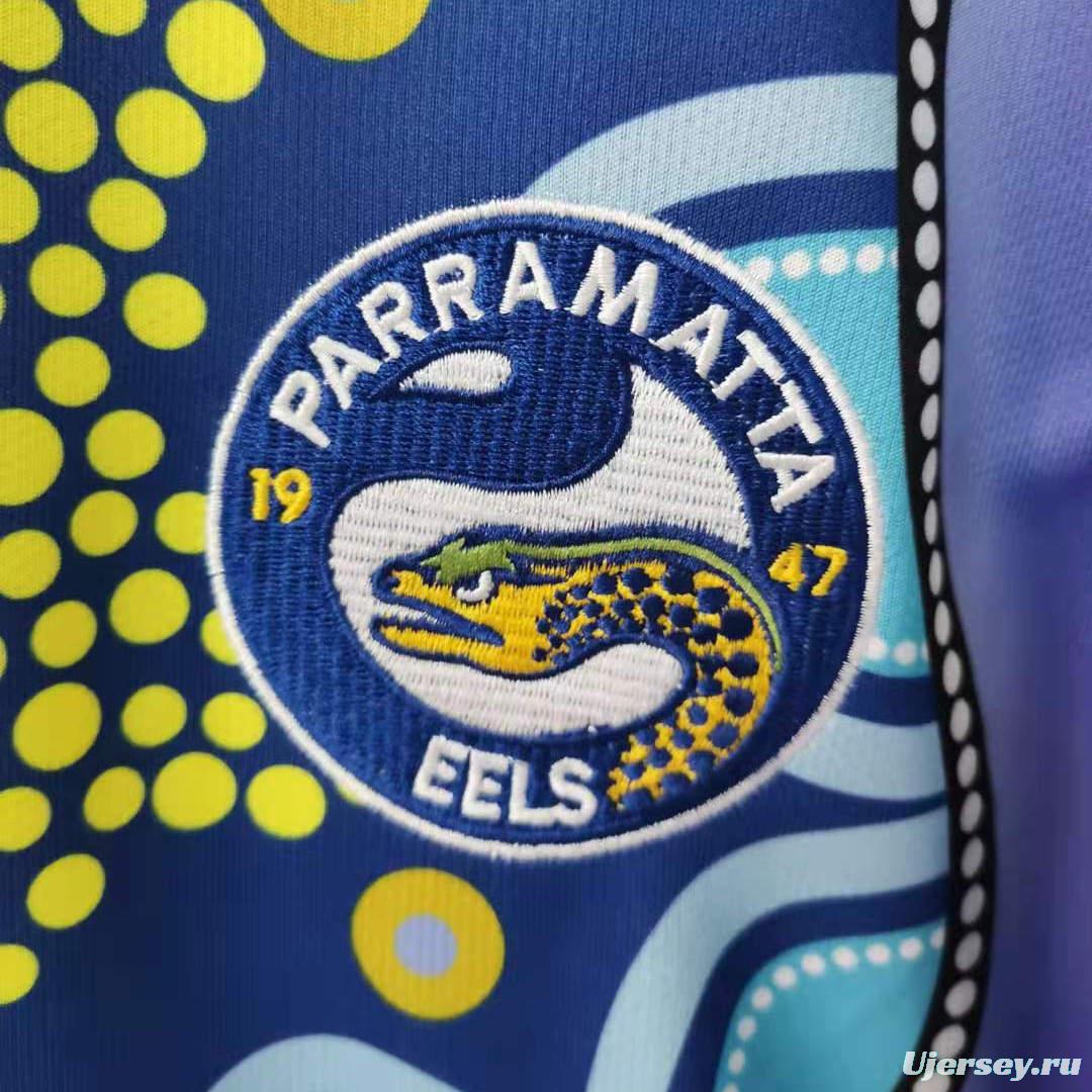 Parramatta Eels 2021 Mens Indigenous Rugby Jersey