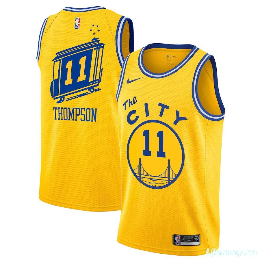 Classic Edition Club Team Jersey - Yellow - Klay Thompson - Youth