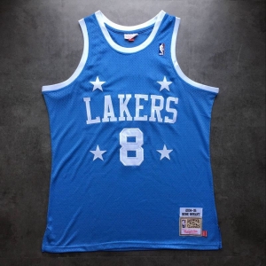 Men's Kobe Bryant Blue Retro Classic Team Jersey