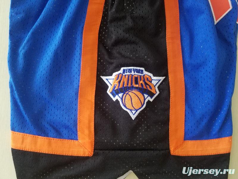 New York 1996-97 Throwback Classics Basketball Team Shorts