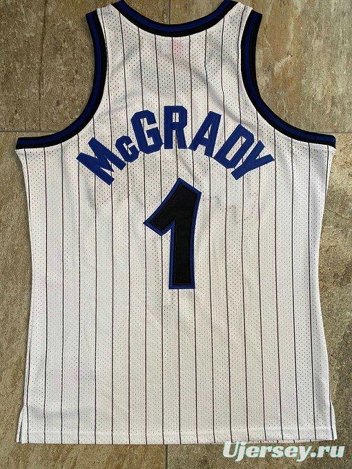 Men's Tracy McGrady White Retro Classic Team Jersey