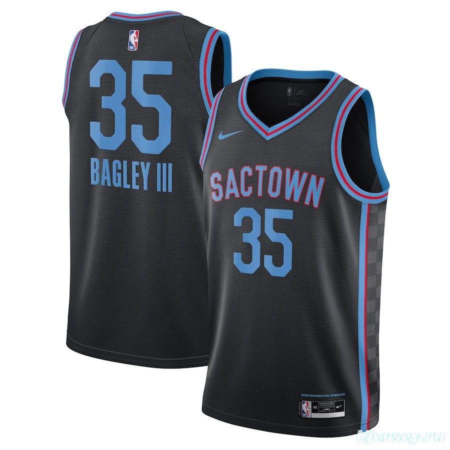 City Edition Club Team Jersey - Black - Marvin Bagley III - Youth - 2020