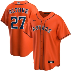 Youth Jose Altuve Orange Alternate 2020 Player Team Jersey