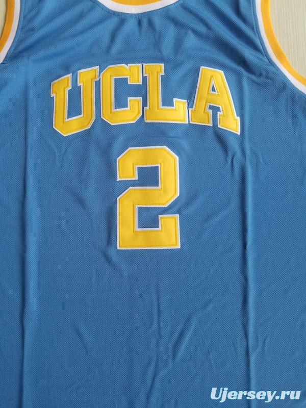 Lonzo Ball 2 UCLA College Light Blue Basketball Jersey